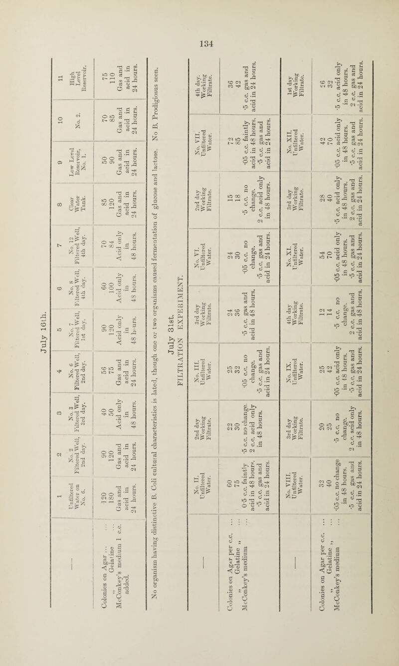 134 11 High Level Reservoir. 75 110 Gas and acid in 24 hours. 10 No. 2. 70 85 Gas and acid in 24 hours. 50 90 acid in 8 Clear Water Tank. 85 120 Gas and acid in 24 hours. 7 No. 12 Filtered Well, 4 th day. 70 84 Acid only in 48 hours. 6 No. 8 Filtered Well, 4th day. 60 100 Acid only in 48 hours. 4 No. 6 Filtered Well, 2nd day. 56 75 Gas and acid in 24 hours. 3 No. 3 Filtered Well, 3rd day. 40 50 Acid only in 48 hours. 1 2 No. 2 Filtered Well, 2nd day. 90 120 Gas and acid in 24 hours. 1 Unfiltered Water on No. 6. 120 180 Gas and acid in 24 hours. i O 6 * a; 8 * P 2 % — r5 s a o m cu • rH 1=1 o o Q O t^>73 ® O M 73 73 - O c3 o <© 0 <X> <D xn xn 0 xn .2 ’So • pH 73 O Sh cq o £ a> xn O -p o r-8 t3 P cS 0 xn O o p bb PH O c$ 0 s s-< <D <4-1 T3 0 xn 0 cS o xn g xn • rH 0 tJD ?H O O bX) P O rP 44) tT a) ■44) P CO o pH a> 4-4> o P Ph P r-P o P -44) 3 o o O CQ <D a> V) o 44) CO bO .2 ’£ P pp P P bX) o o £5 hi bc © ^ rhJ S £.0^ ^ Ph CO Cl 00 ^ CO = I cS H b£>cq d.g 6 73 • rH 10 o * c3 . rcJ h a> ^ P ® 2 £S ^ cn P £ sP ^P >? S 'P = S3 O .33 _a 'MlOtwoO t— CO . ^ O _, H +i P CO txj 5 2 ^ EH <1 fv* MH H P 1—1 P . bC . h> d <c ce .33 +* 73 ^sj fi _, (I ±J f> (2 73 . © . rH P h~ CD © 4^ 4h f—; 03 6 ^ t> be © «j .a ■ s ^ oP >-< ® r KJ-2 . P 03 o «!> ^P . be . p-> rH O) ce .P hh 73 A4 g Ph L1-1 CN £> h4-| 73 © P © £ dn r P c> 10 o ___ co ^ u a ss c3 O oa P bctn o d 10 rs 10 00 O fl d d IQ d o bO S3 o P eg rP o 00 -d o 6 S3 cq o a —J CO S3 S3 O -d o cq co . e3 _ ® ® ^ d S?„N< . S3 bO oi O eg 10 o °. .g 9> 0 T3 >P -3 a3 X! g S3 S3 c3 O co *P 4 bO c3 O0 <M CO bO^i d tPj __ to S3 S3 IO N o- cq co . *8 05 a 58 cS 10 o O o ^3 bOcsj d S3 • • ^H O »o 3 c3 03 bo 03 S3 G d O oq o ci co o d d 10 cq CO Sh S3 o ^ c3 CO . ° S3 !>, L P 3 S3 •§ -« o io<S 00 SD d d , 4 S3 ip O n-f °C T3 Sh S3 S3 c3 O co -P b0ol d S3 d^5 « '3 O o’ - o o Ph P s S bO^ J O S3 O to CD S3 S3 • rH 'n a> S3 o O Pi <B 3 S3 O O o <3 &.si •“•si -p Oh ® K P H >> fr. • 7^ Kh o . H h jn © © n+s-p r-H 03 , bo . t>i c <c ce -S3 -*3 -s^i « H O ^ P M 73 © . H rH © © H-> 4H» ° 'S !> hJ bD . Pt» a © r§ 22 *03 p ^ p T! ^ ^ f—H 03 d'Sfe: M b- Si ^P . bn • ^ C3 ^ CS .S3 +3 ■d M g p 7 ■d o33 P h^ • rH co ^ p P ^ I—I £ fH 1—1 53 a> P33^ d'g^ Pp >-. , <n T-, |-J3 Sr s m S3 g 0 -3 ce g 2 03-^ ^ « S'-1 bo cq ce . o H OH o ^ >0 -rH o cq S3 O 03 cq o ‘3 H c3 m 73 Sr fl 2 d jq 03 ^ Cj ^ bccq o H O S3 1C o S3 o SCO - 2 cq h H ^ * 00 . d ^ °. d s3 l~> •-& g S3 S= ce o 03 ce ^ becq »o c-q .Ip 3 O H O ^ t- a rr 02 g S3 S3 ce o O! H— 8b J8 H oq . 00 . _, o h °. .g »o IO • — «? ' § cq H 70 2 S3 S3 . ce o rfs r-P ce go § ^ 43 d g S3 o to u S3 10 cq ’o 2 oq h ce 1 1 T3 d2 o _ 03 TO Sh 2 ce o 03 ^ ce h booq d S3 « ° 70 IO *>r lO ■ — <? • § O S3 O to . cq cq « o ce n= .0 « to r—H • S3 w • o g 03 _, 5 2 S3 3 HP ce co d * d _S cq oq o CO H a> bo g co Cj 5, H3 S o o 70 co‘ rH Ph S3 o 2 -S3 bO^ 2 00 O* ^ cq o a « 0 )0 ,rH o o lO o • c3 o d a> o h Ph#P 3 p ’-p d ce <3 ^ 5P © - o S3 o 03 ’3 o 3 O ® M = S3 o O o
