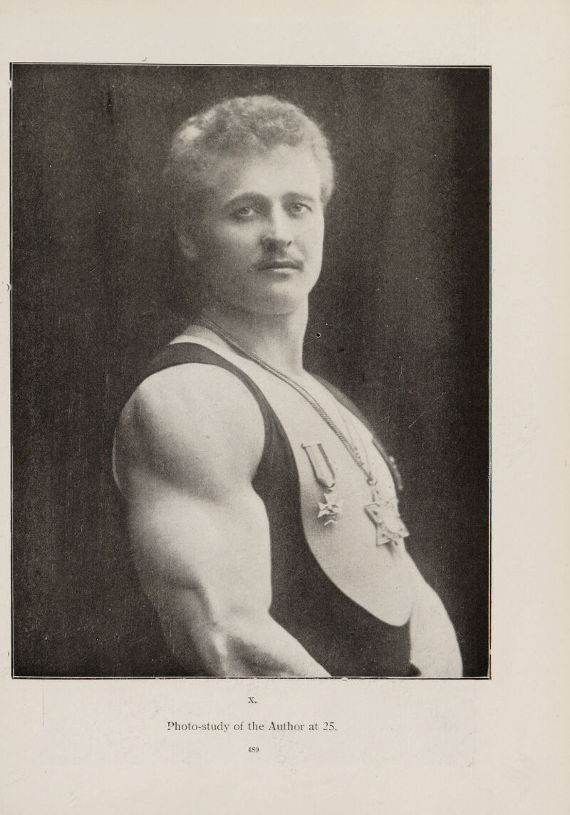 Photo-study of the Author at 25. 489