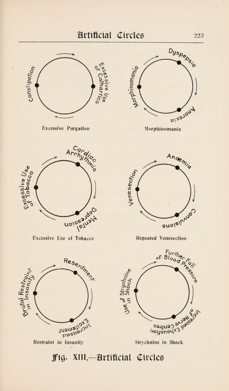 -V Excessive Purgation Repeated Venesection jfig. XIII—artificial Circles