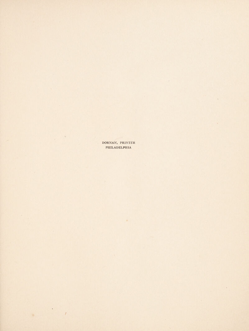 DORNAN, PRINTER PHILADELPHIA