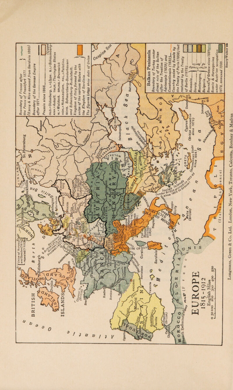 Longmans, Green & Co. Ltd. London, New York, Toronto, Calcutta, Bombay & Madras