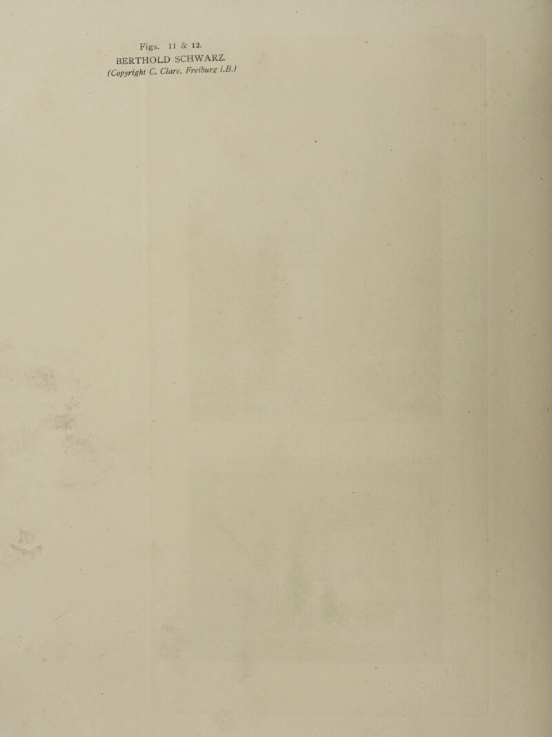BERTHOLD SCHWARZ. (Copyright C. Clare, Freiburg i.B.)