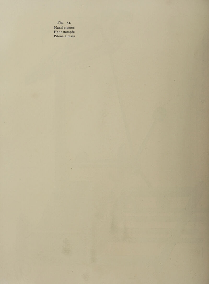 Hand-stamps Handstampfe Pilons a main