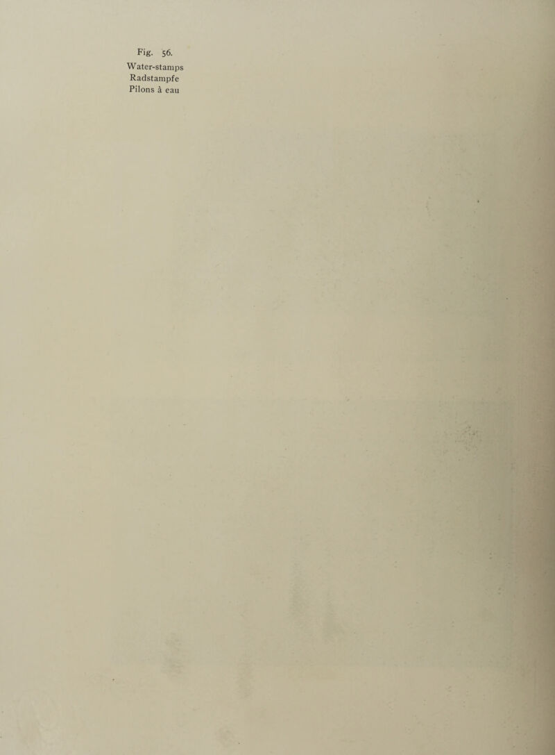 Water-stamps Radstampfe Pilons a eau