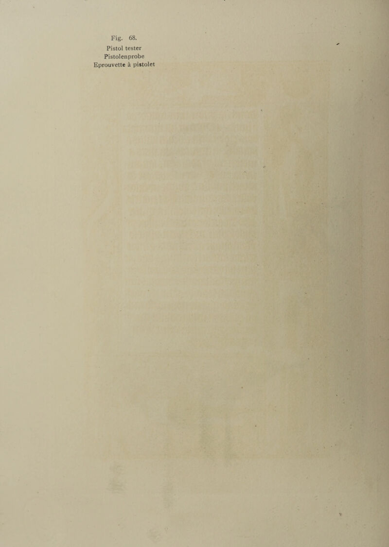 Pistol tester Pistolenprobe Eprouvette a pistolet