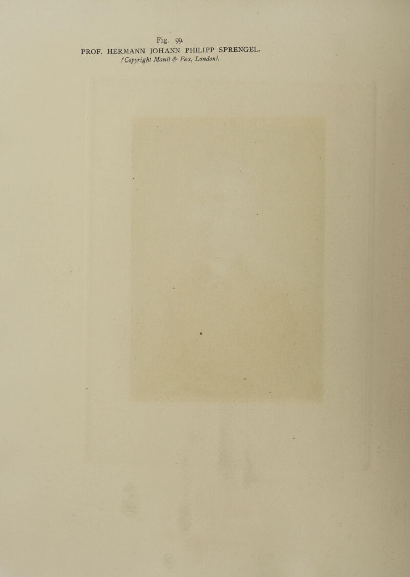 PROF. HERMANN JOHANN PHILIPP SPRENGEL. (Copyright Maull & Fox, London).