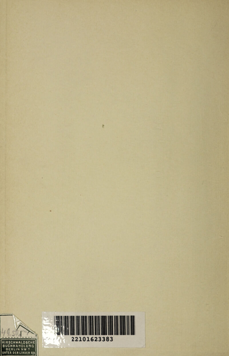 HIRSCHWALDSCHE BUCHHANDLUNG BERUH NW 7 UNTER DEN LINDEN 68