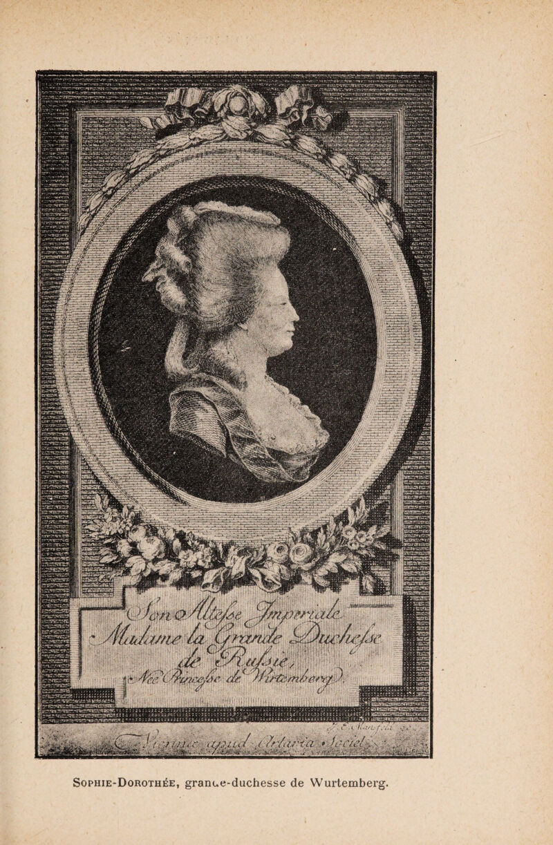 Sophie-Dorothée, granue-duchesse de Wurtemberg