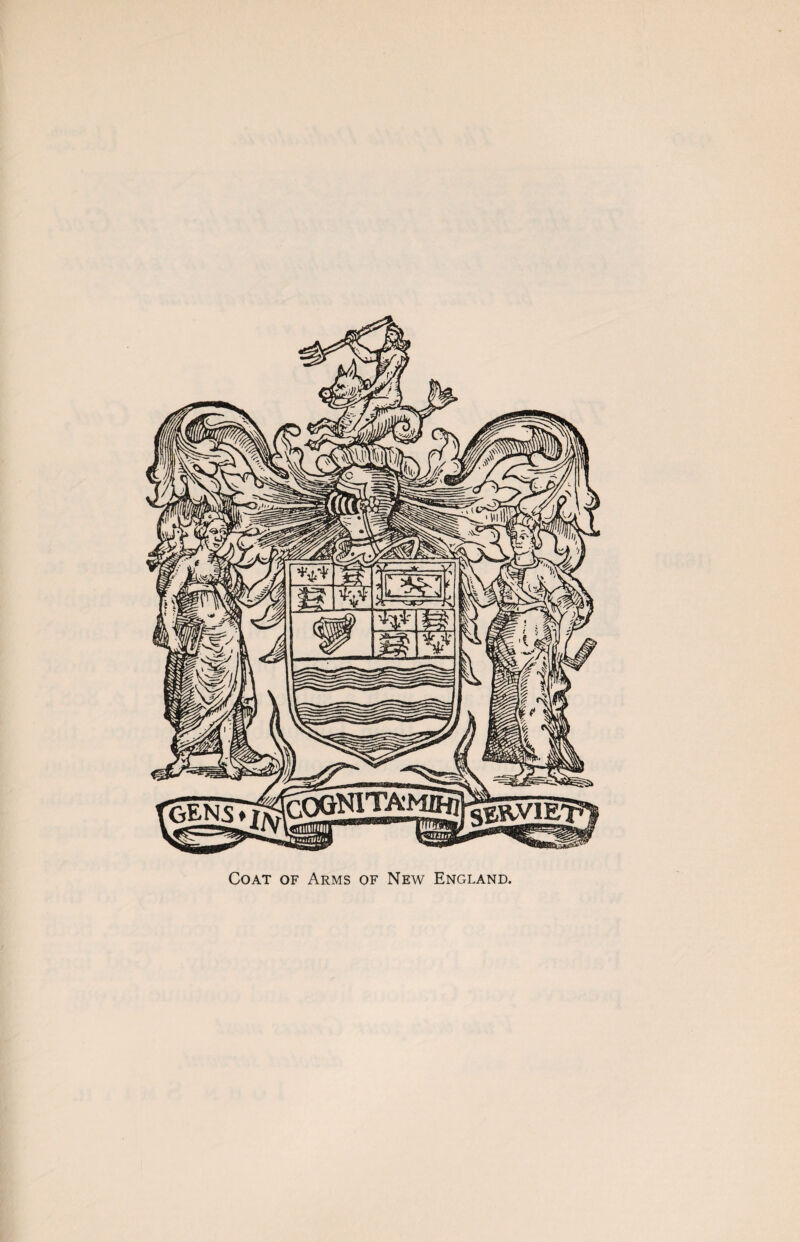 Coat of Arms of New England.