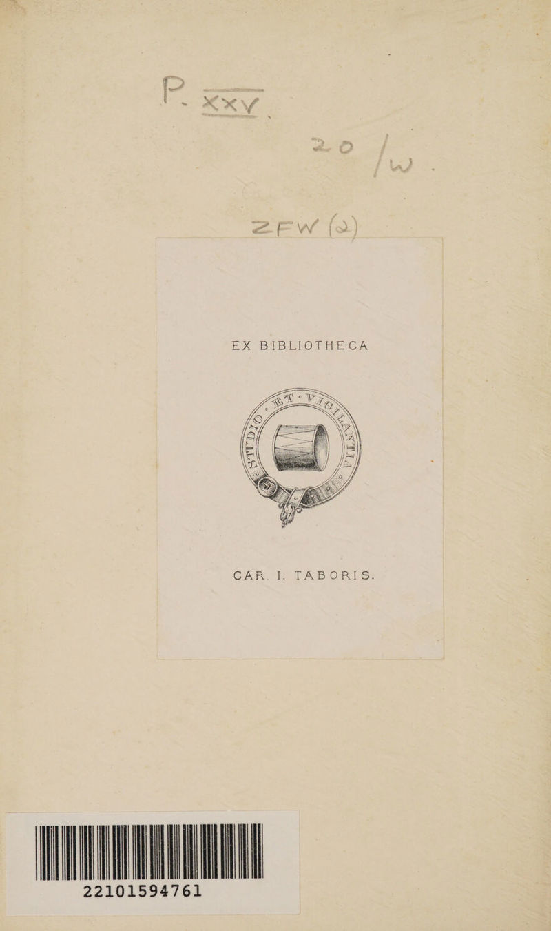 zp// fal) CAP. I. TAB O RI S. 22101594761
