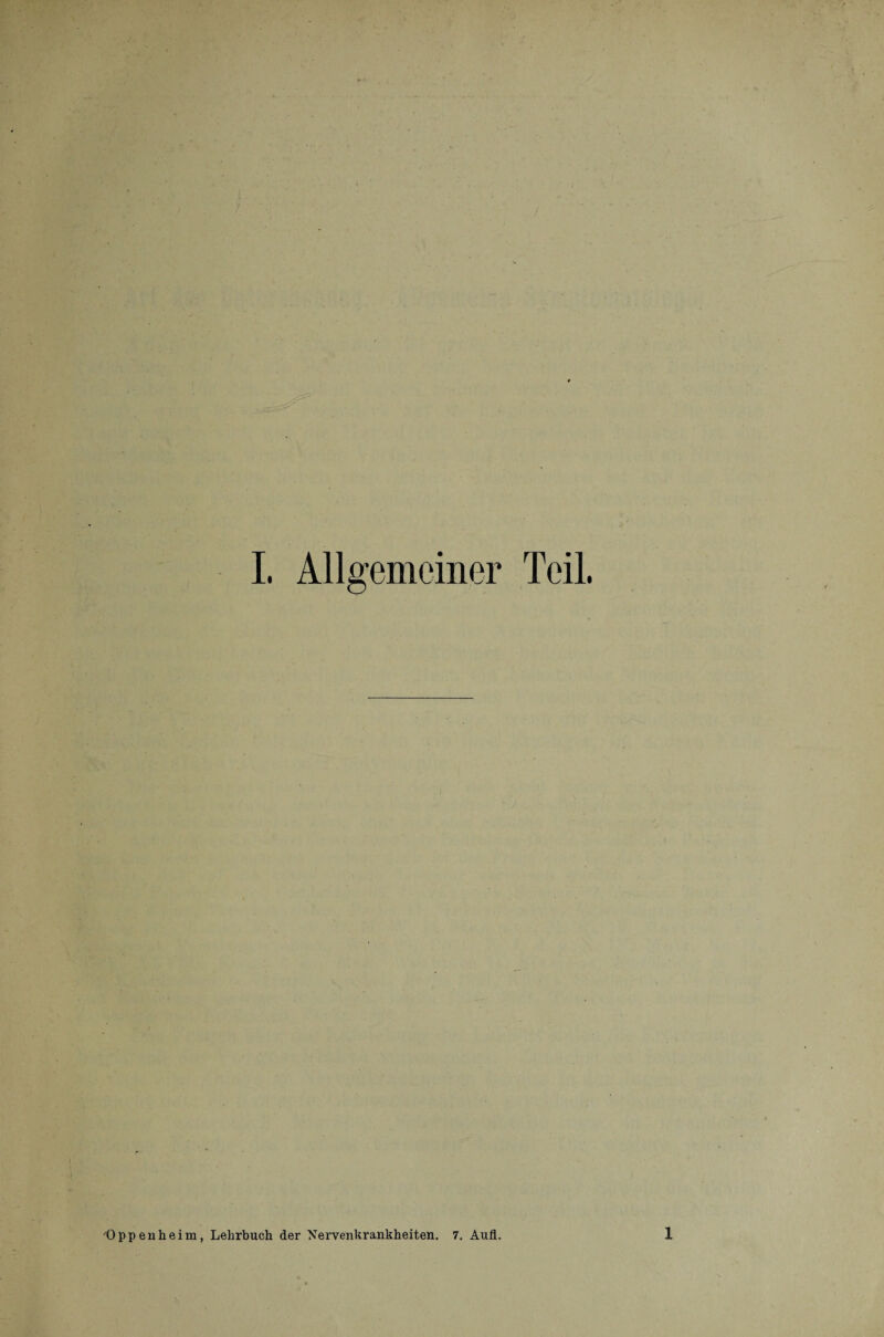 •Oppenheim, Lehrbuch der Nervenkrankheiten. 7. Aufl. 1