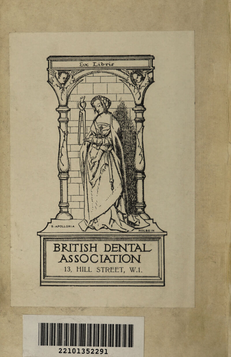 BRITISH DENIAL ASSOCIATION 13, HILL STREET, W.l.