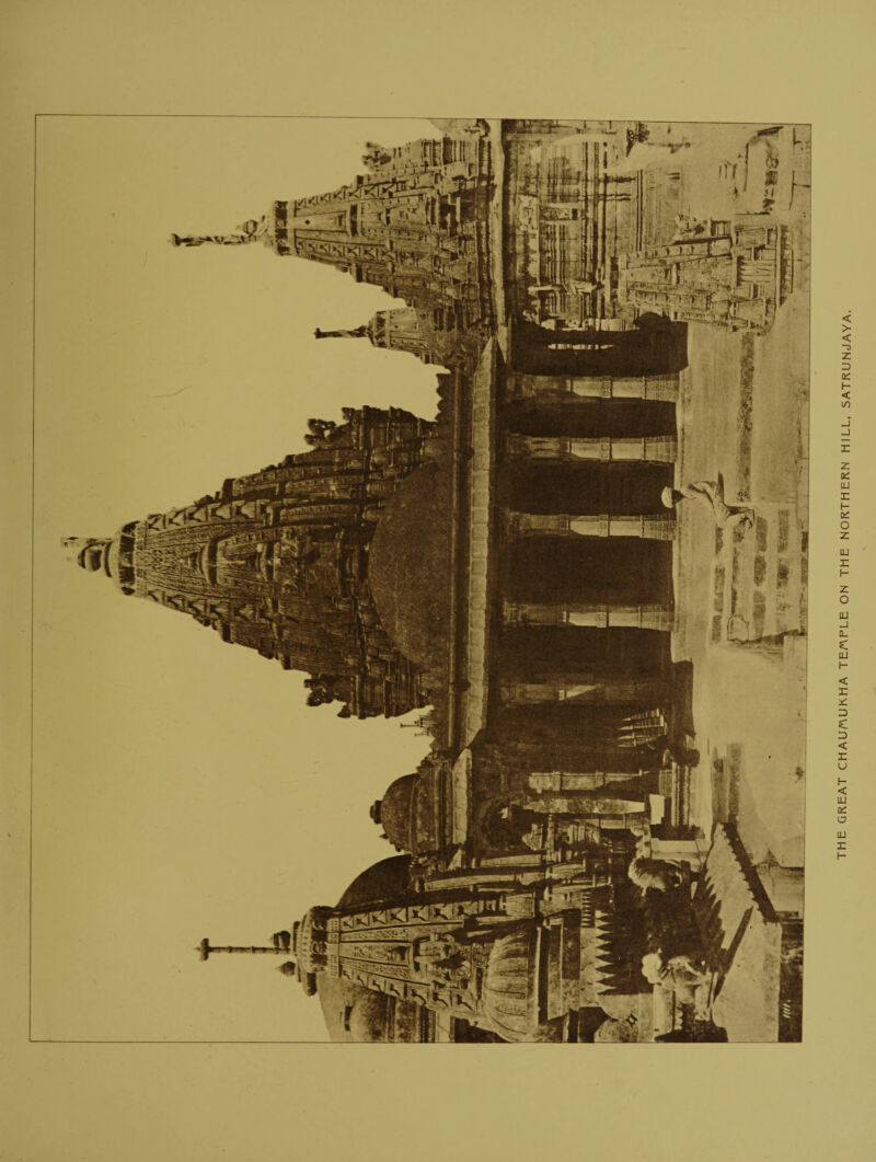 THE GREAT CHAUMUKHA TEMPLE ON THE NORTHERN HILL, SATRUNJAYA.