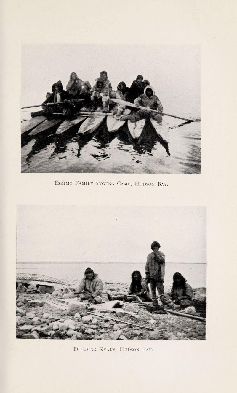 Building Kyaks, Hudson Bay.
