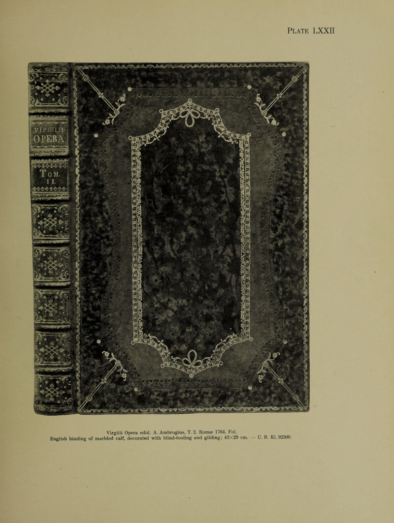 Virgilii Opera edid. A. Ambrogius, T. 2. Romae 1764. Fol.