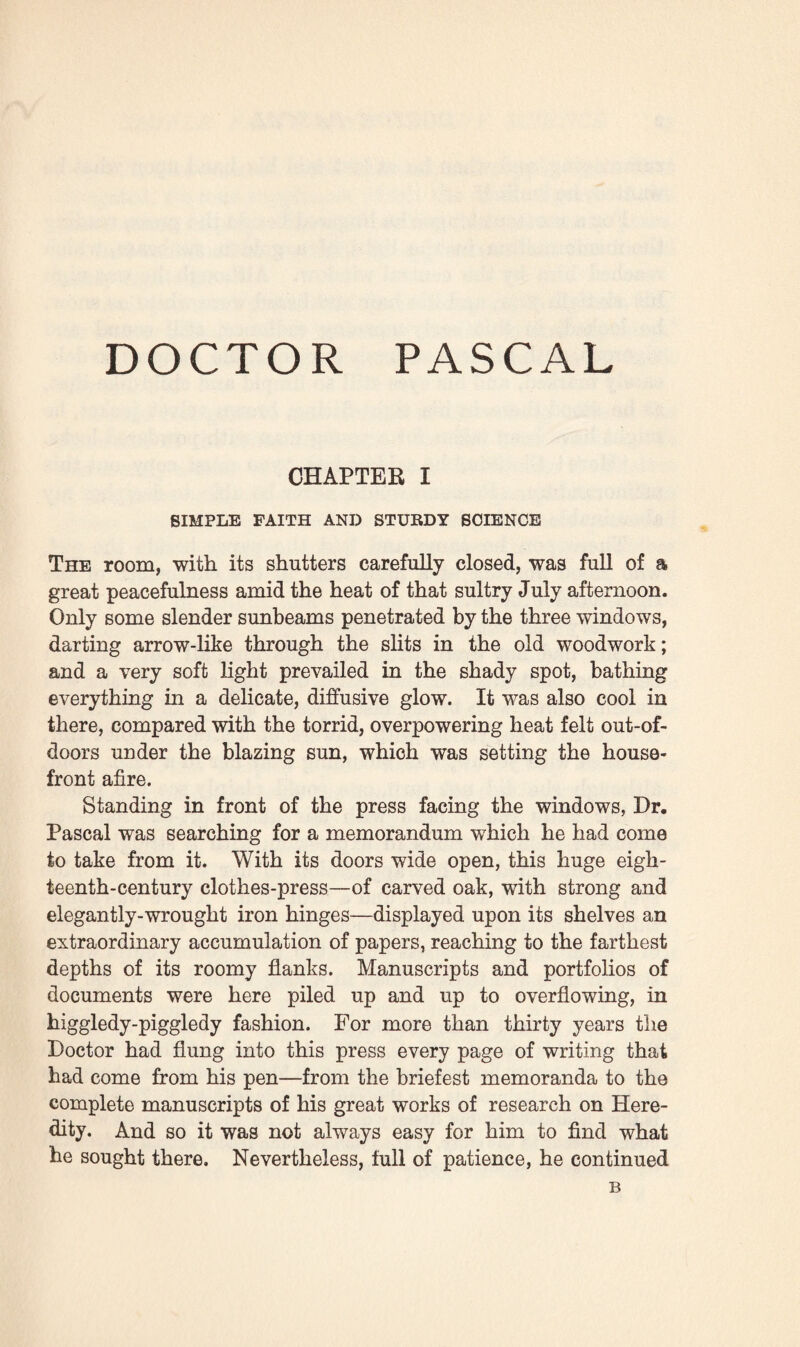 CONTENTS CHAPTER PAGE Q I. SIMPLE FAITH AND STURDY SCIENCE , , , . 1 II. THE NEW ELIXIR OF LIFE . . . , „ . . 26 » III. SOME FAMILY SKELETONS . .58 IV. THE NEW HOLY ALLIANCE.82 V. THE GENEALOGICAL-TREE.108 VI. DARK DAYS .......... 136 VII. LOVE.. 159 VIII. THROUGH GOLDEN HOURS ....... 177 IX. THE SCYTHE OF DEATH.199 X. RUIN !.. . . . . . 223 XI. FAREWELL ! ........ 249 xii. doom. 278 XIII. life’s labour lost 310 XIV. MOTHER AND CHILD . , . 330