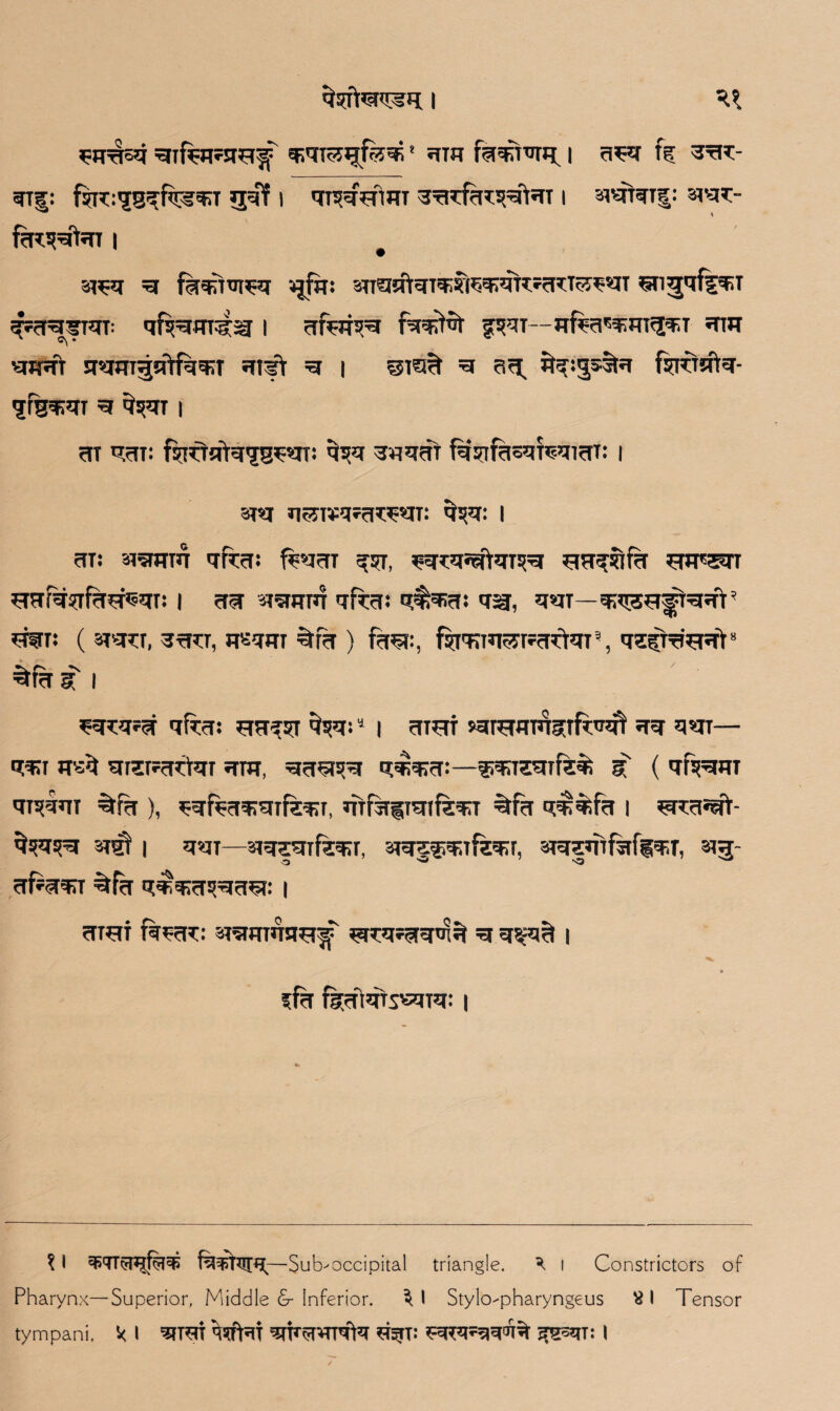 Wasq qTfrmqqf efiqmgfe^* 5TTFT fq€mq | n^-f fe 3aT- ^Tf: fqret^gqfeqa gqf i qnN^ftwr qTrcfa*qqftaT i s^irqij: s ftvNtan | # a^q q fqqnq^q gfq: 3TT?mTqTqqiqqiqftfa’CT$r?qT Stl^qffqJT ^aqfTqn qfqqmqsj i effort fqqrtfjf g^iT—afea'qmTgqiT am wi sramgsftfqq:T apfT q i graft q ag. qqtjs^a fiqdjftq- ■jfgqjqi q qsqr i ht qan qsq saqat faqifasqTqqian i qq qgT¥q?a*Tqn ^q: I an aismm qfta; ftqaT qqr, qqtcqaftqrsq *wq$ifa eqfqqfa^qqn i aq *remm qfta: q^aia: q^, q*n—qiqaqftqa'ts qqr: (3Tsn:T, aatT, qsqm %fa ) faa?;, fTi'Kiaqr?a^qr3, qg^tq^tat8 %fa§t i ?q*q?q qfcn ?ra^t ^qs8 i araf sqTCmmsqfrnft aq qqi— qar rrsft qret?adqr am, qaatsa qalam:—^areaife#; g ( qfiram qi^aai qfa ), safsaqraifesr, atfairarfeqq %fa q^qfa 1 arcamt- ^sqca qqf 1 qqi—aqjaifear, qqpjqafefa, 3Tq|mfafiqr, qg- affqqa qfa q^aa^aaa: 1 arqf fq*a*: STamaaef qfjqyqqruq q q\qa | sfa fqa'iqTs^Tq: 1 ? I 'fiTTaqfrl'B fq^tqg-—Sub-occipital triangle. k i Constrictors of Pharynx—Superior, Middle & Inferior. ^1 Stylo-pharyngeus SI Tensor tympani. k i ami qqfaT qFavnqtq agn *a*qqtqa% qssqi: I