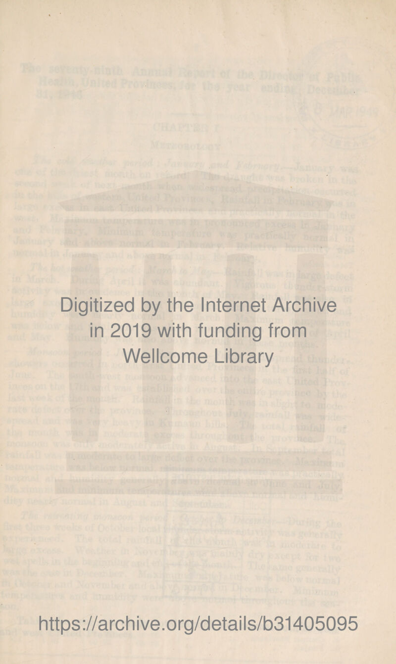 Digitized by the Internet Archive in 2019 with funding from Wellcome Library https://archive.org/details/b31405095