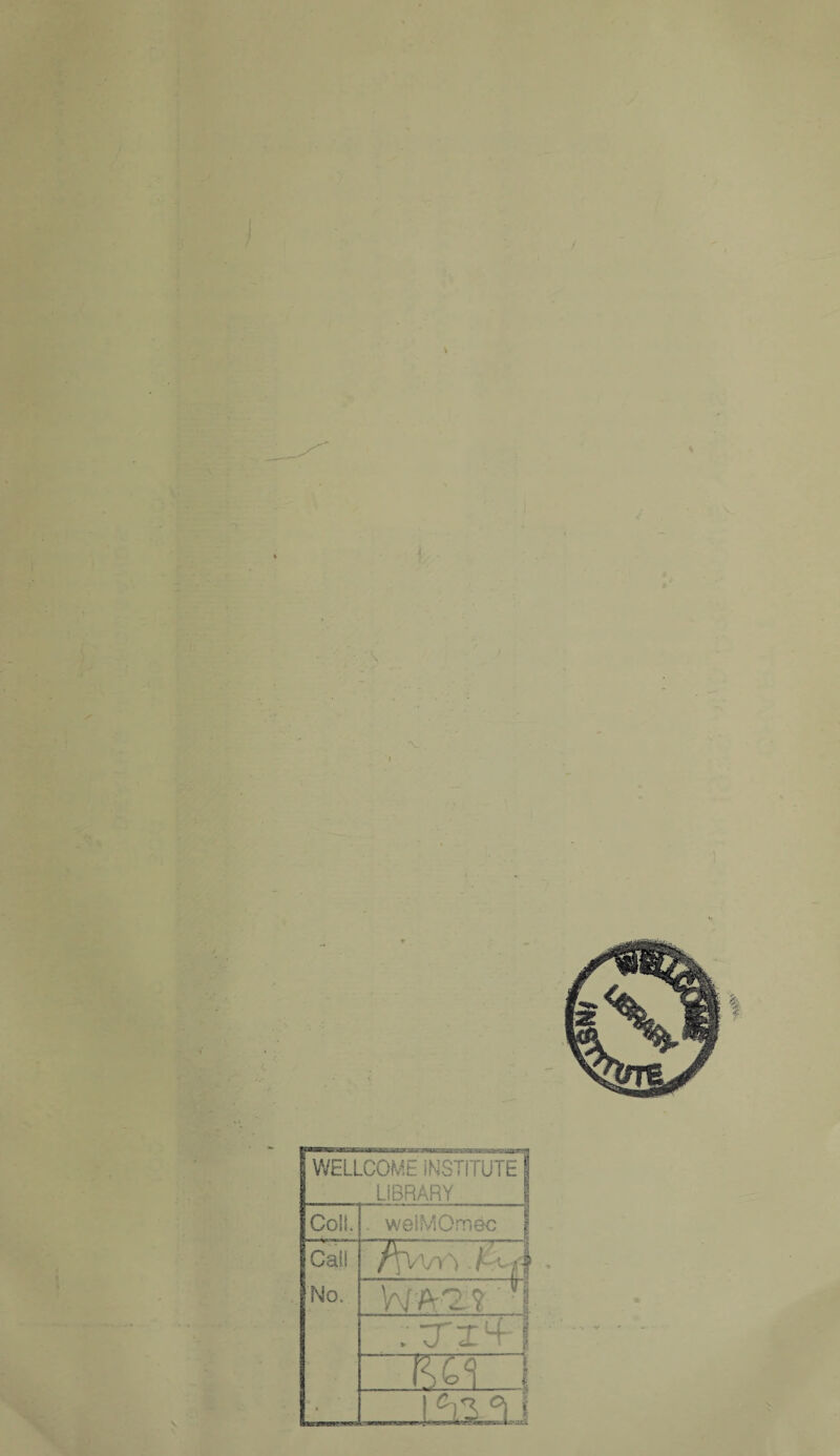 LIBRARY 1 Coll, . welMOmec | Cali No. • 7^ *vvS .'TxM-1 m i JiLLfLl