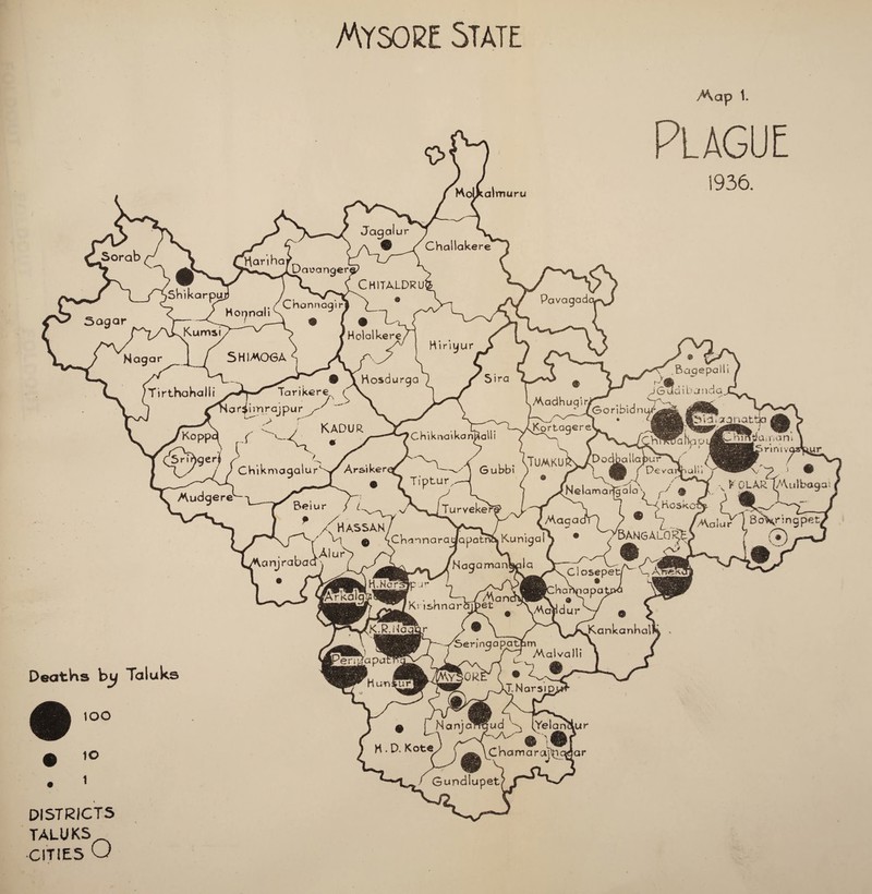 y^ap 1. Challakere Sorab Dauangev Chitaldru Pavagad Chann Kumsi TirthoKalli Madhuqin .^v-3_..3rgnattjo Kadur Tumku KOLAR Nelamar^ai Kosk Turveken / • 7 DANGALQ'fe /Aacadi man K> ishnara DISTRICTS TALUKS CITIES O SHI/*\06A S A \ \ Hosdtirga