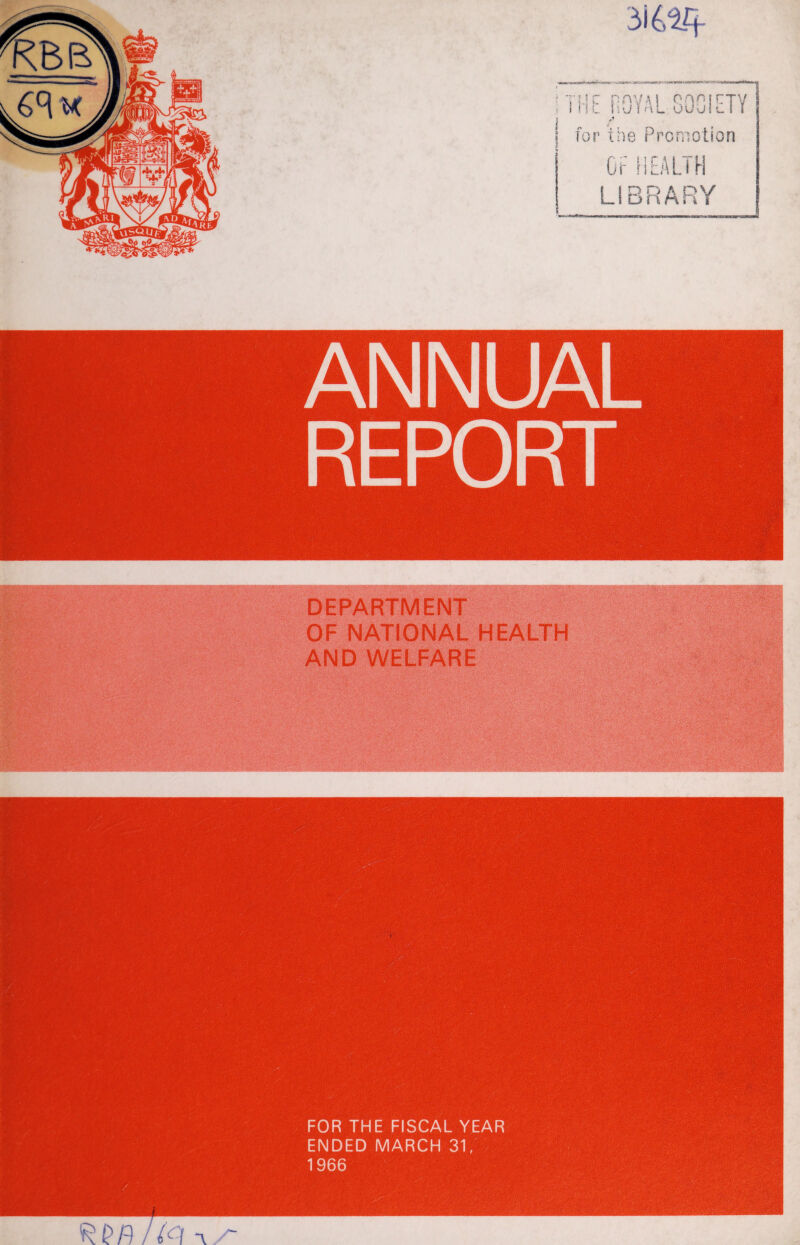 ANNUAL REPORT FOR THE FISCAL YEAR ENDED MARCH 31/ 1966