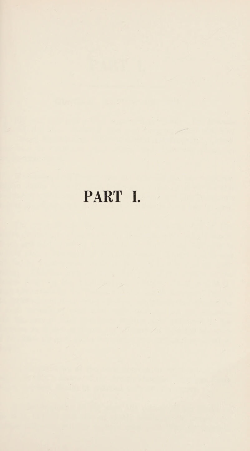 PART I.