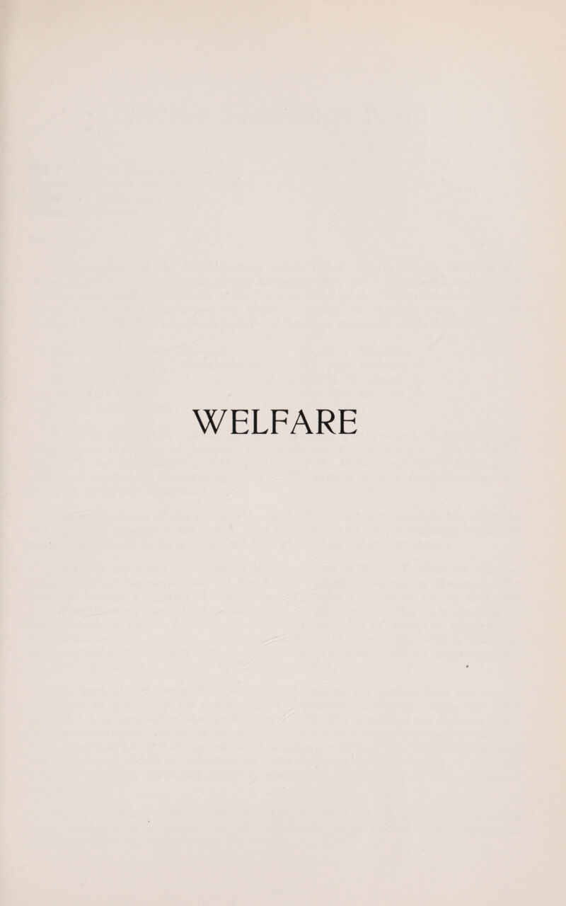 WELFARE