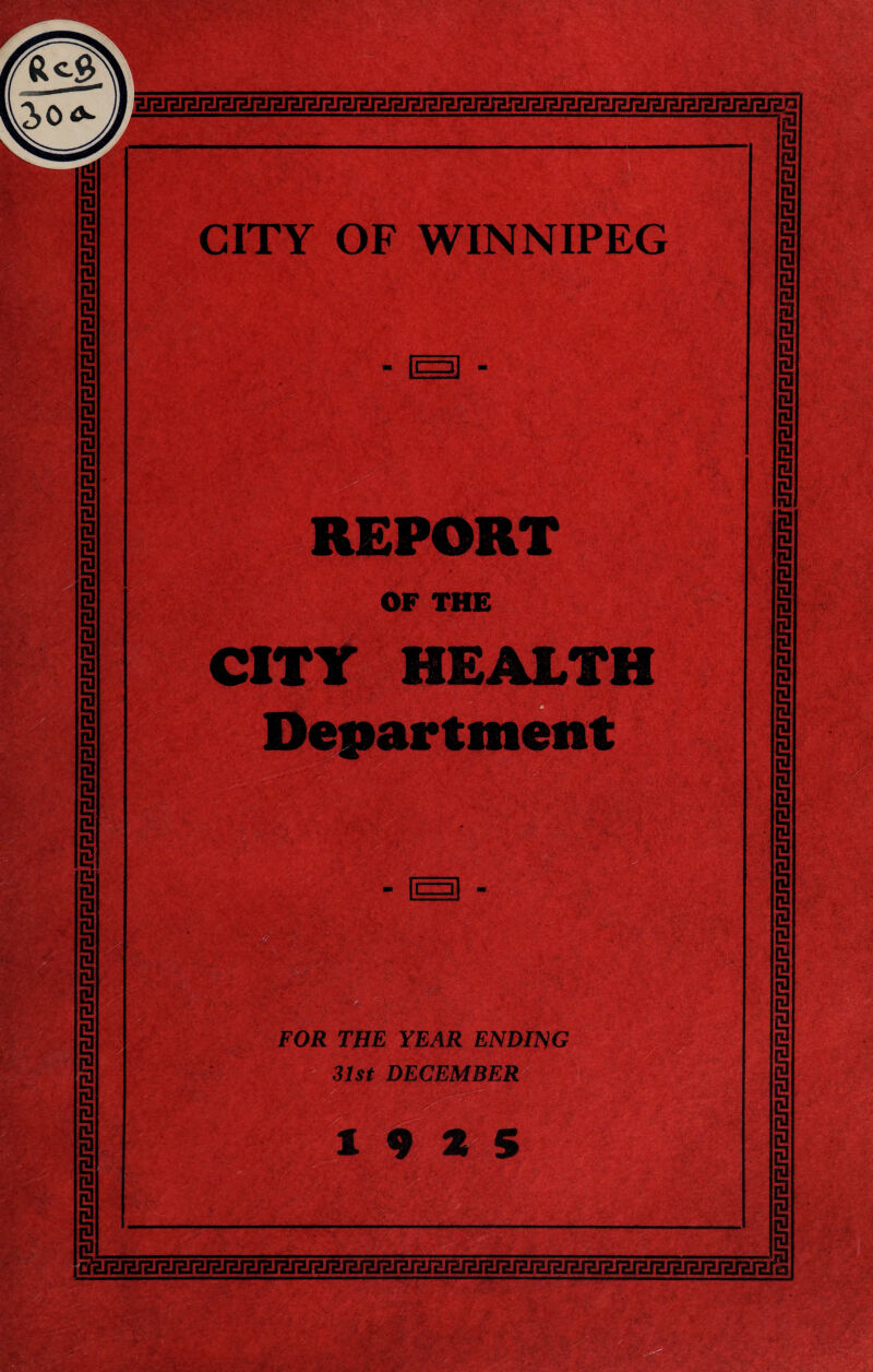 REPORT OF THE