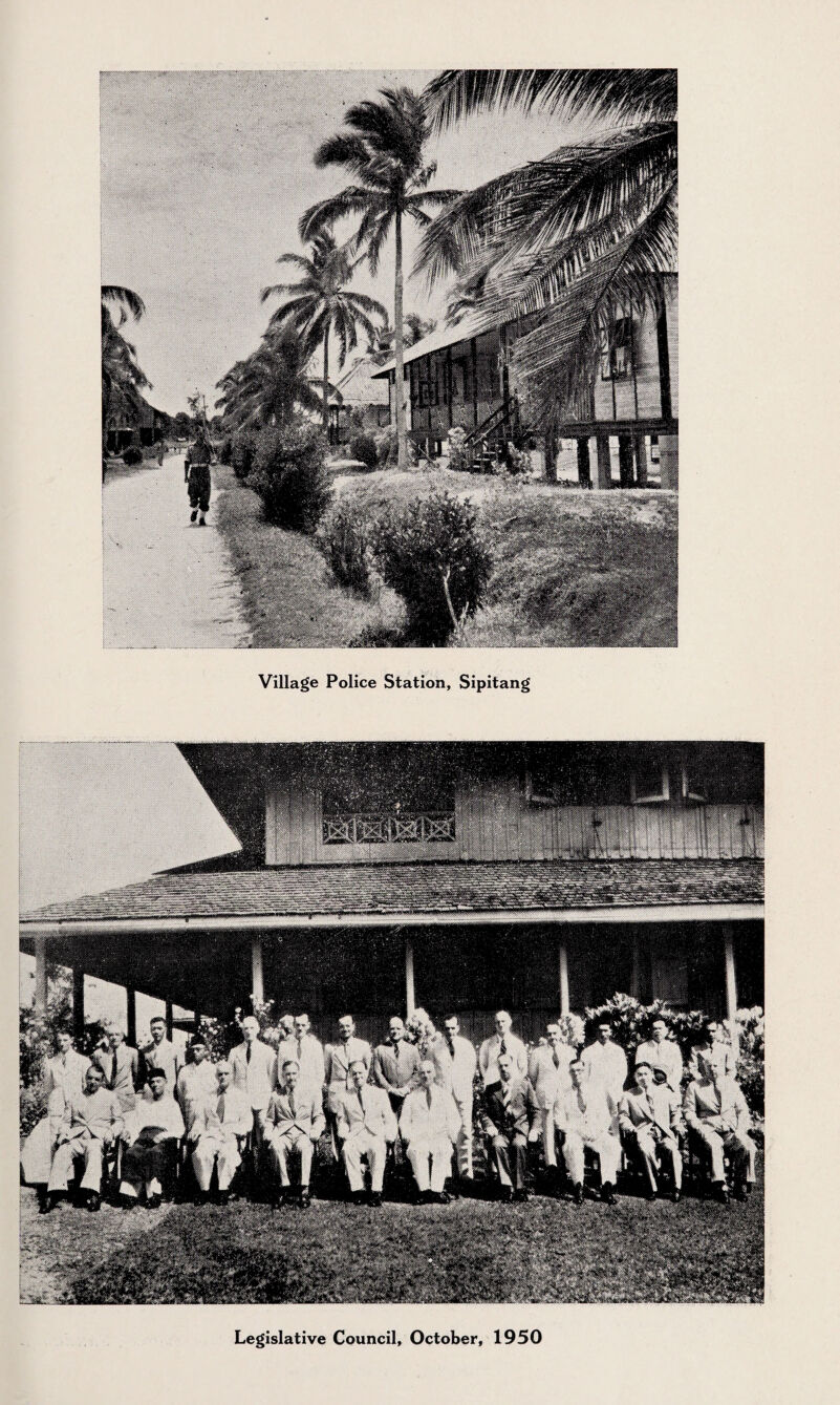 Village Police Station, Sipitang Legislative Council, October, 1950