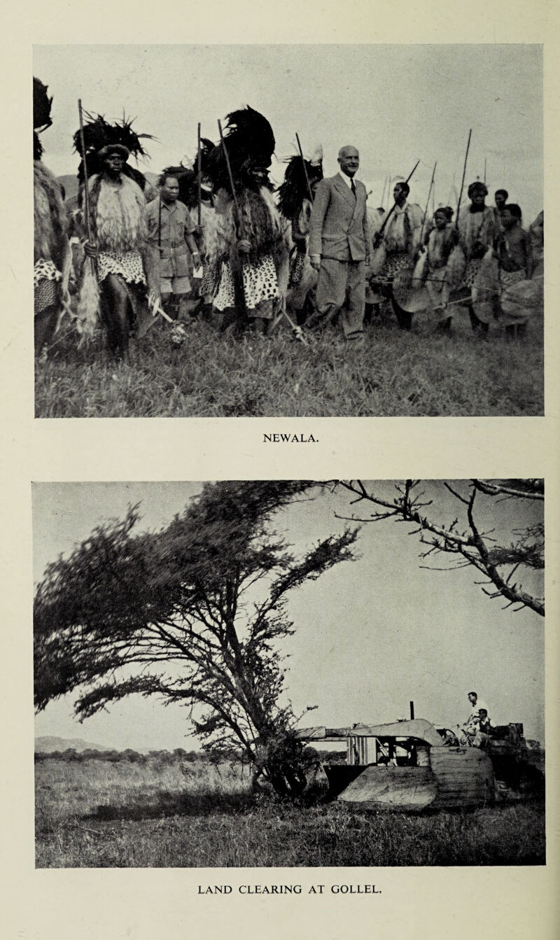 NEWALA. LAND CLEARING AT GOLLEL
