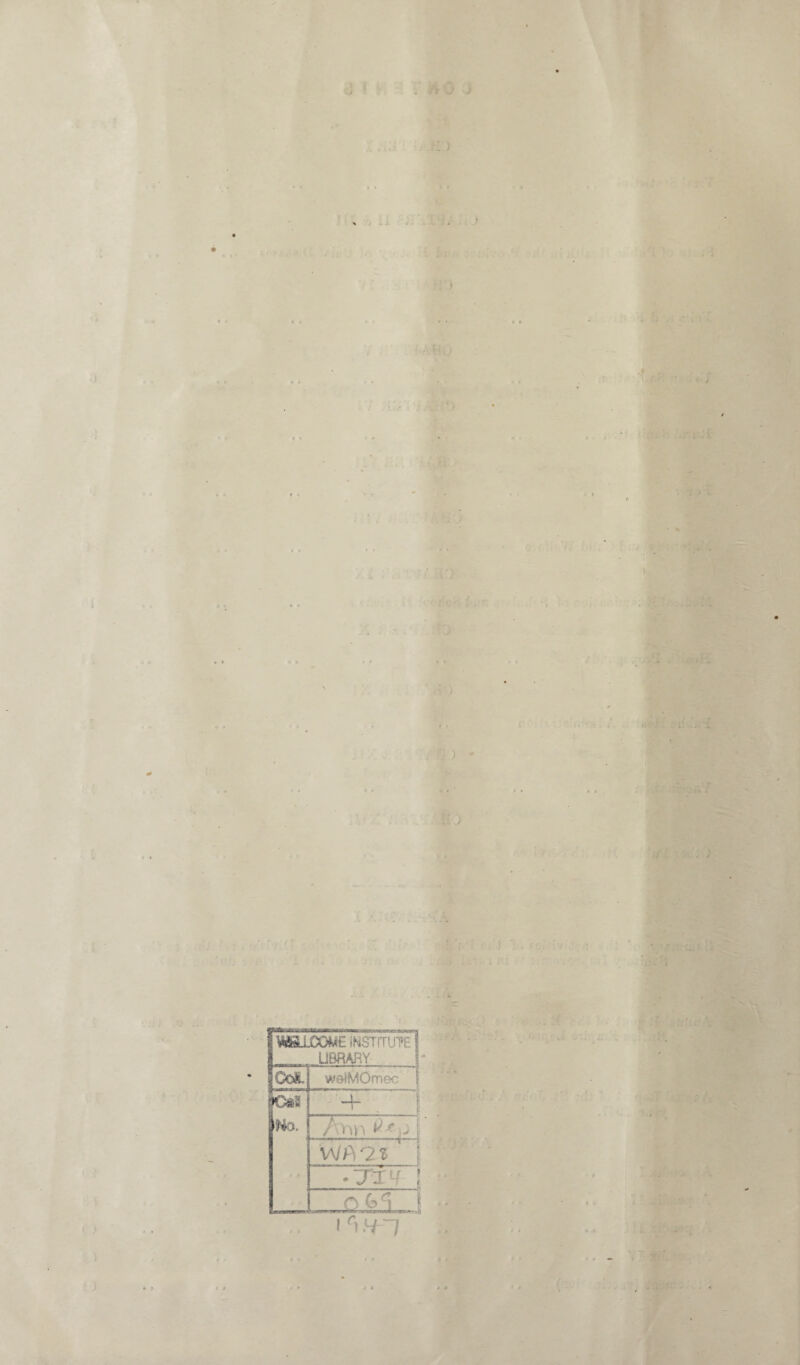 V ; WSJ.OOME INSTtTUTf.':! LIBRARY Oo*. welMOmec | c«8 No. . t ‘ + . 1 / nn ^r j \ \AJP\QZ ' • Ti'-f j O (pc1 l r)H~l L. i ’if J >1 IS i |