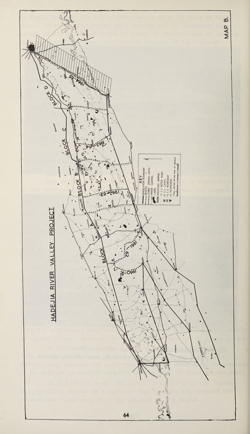 HADEJIA river vali ey project MAP B.