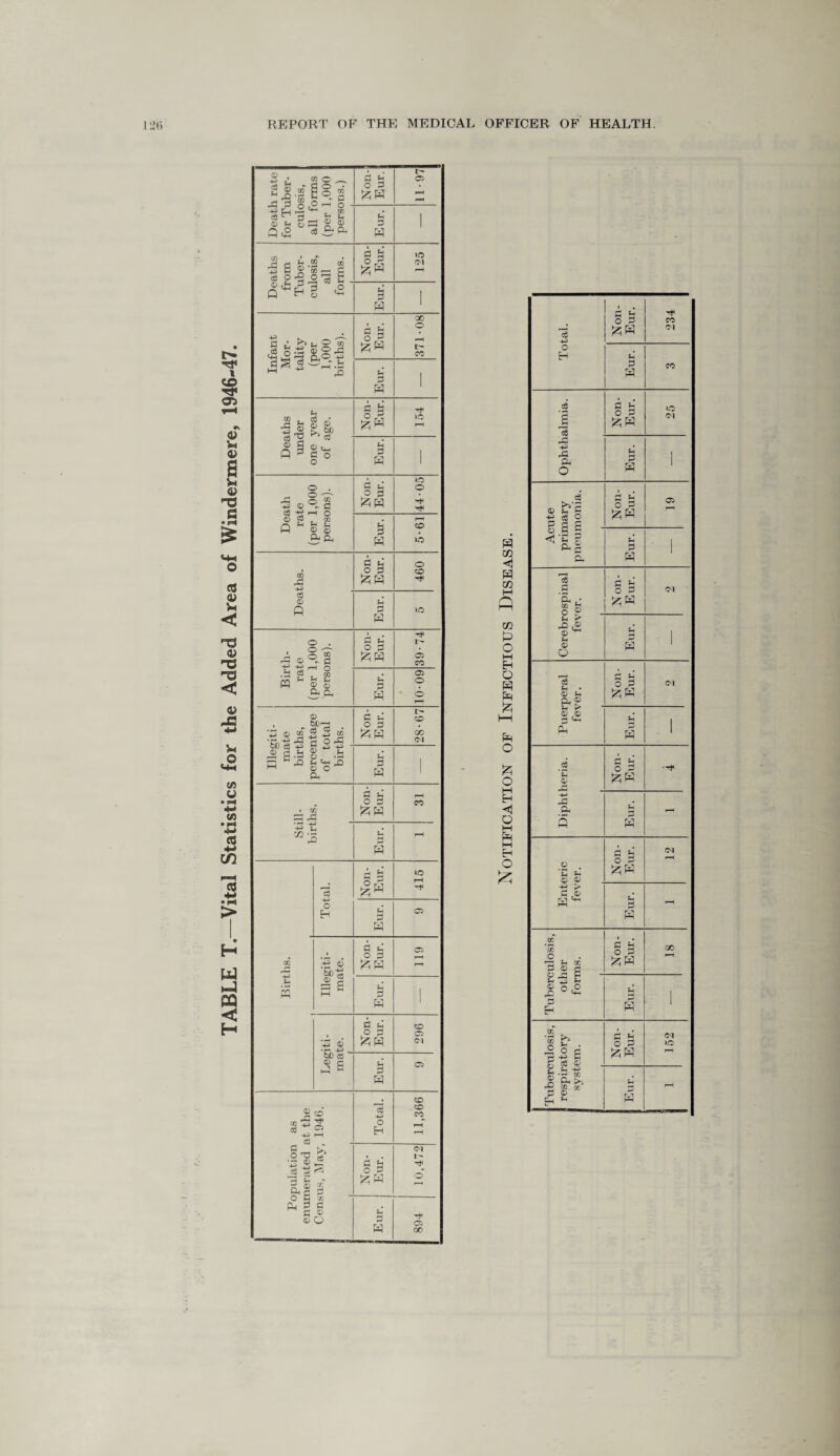 *43 £ £ . w cS “ © b* tn © t-l Q JZJ Ss ^ Q«g =85^ Eur. 1 2 d i 2 oj §| 125 ,o Eur. 1 Infant Mor¬ tality (per 1,000 births). Non- Em1. 371-08 Eur. 1 ,ths ier year tge. 154 Non- Eur. 44-05 15 A t* H H 415 o H Eur. o 03 cj Illegiti¬ mate. Non- Eur. ©31 L (V) rH Eur. i 4J © •r\ 4^ _ Non- Eur. 296 bD cS © rj h-3 ^ Em. Ci -a 03 40 03 40 cts o rH Total. 11,366 Population enumerated . eg r5 X Non- Em. 10,472 & © O E„r. j CL 00