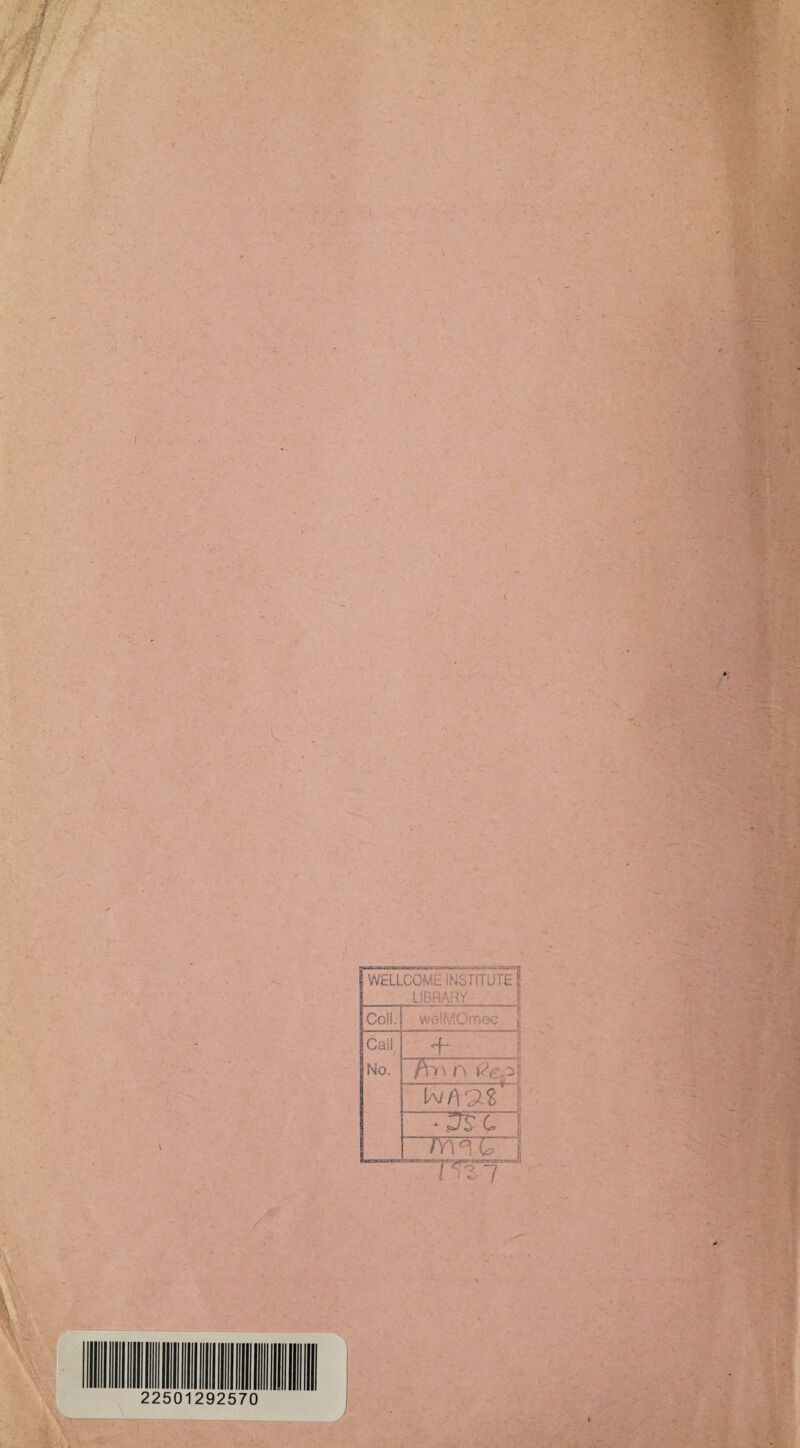 I y / WELLCOME INSTITUTE! • ' LIBRARY Coil. weMOrneq. jj Call, Mo. Hh 1 /Vn n tv ^ £' t *.* -T7TC 1 Tr■ ^ £T r.z~j - - -