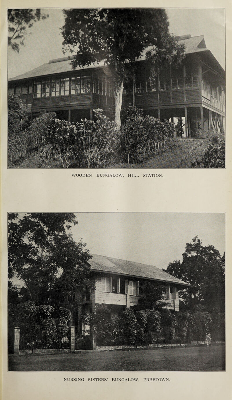 NURSING SISTERS’ BUNGALOW, FREETOWN