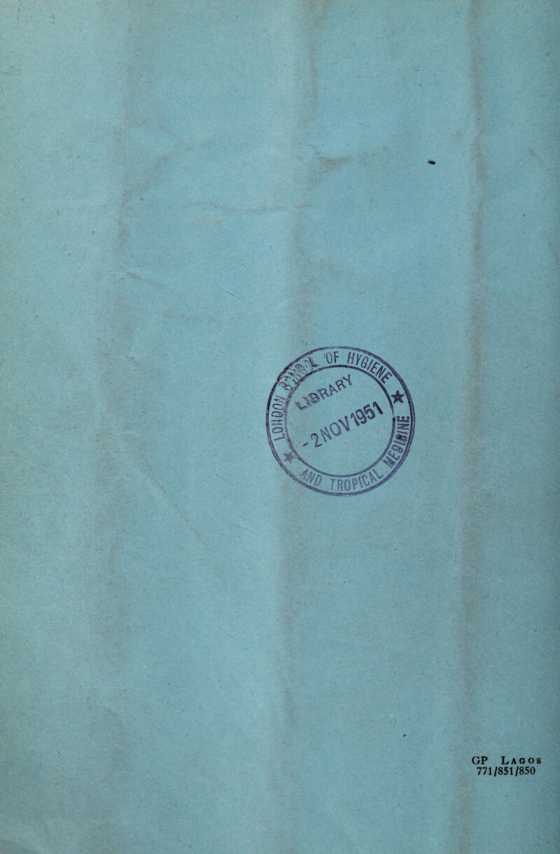 GP Lagos 771/851/850