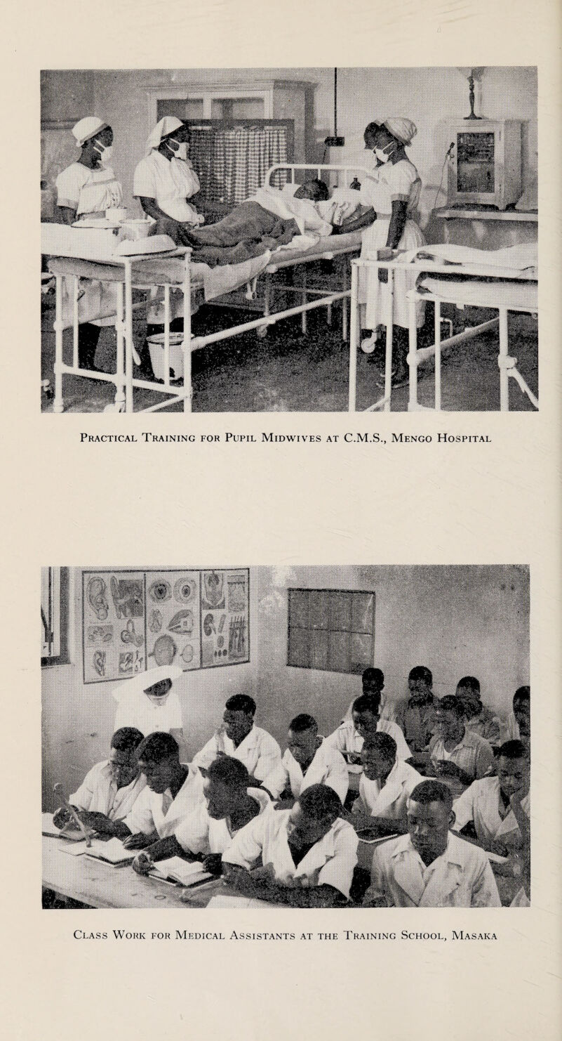 Class Work for Medical Assistants at the Training School, Masaka