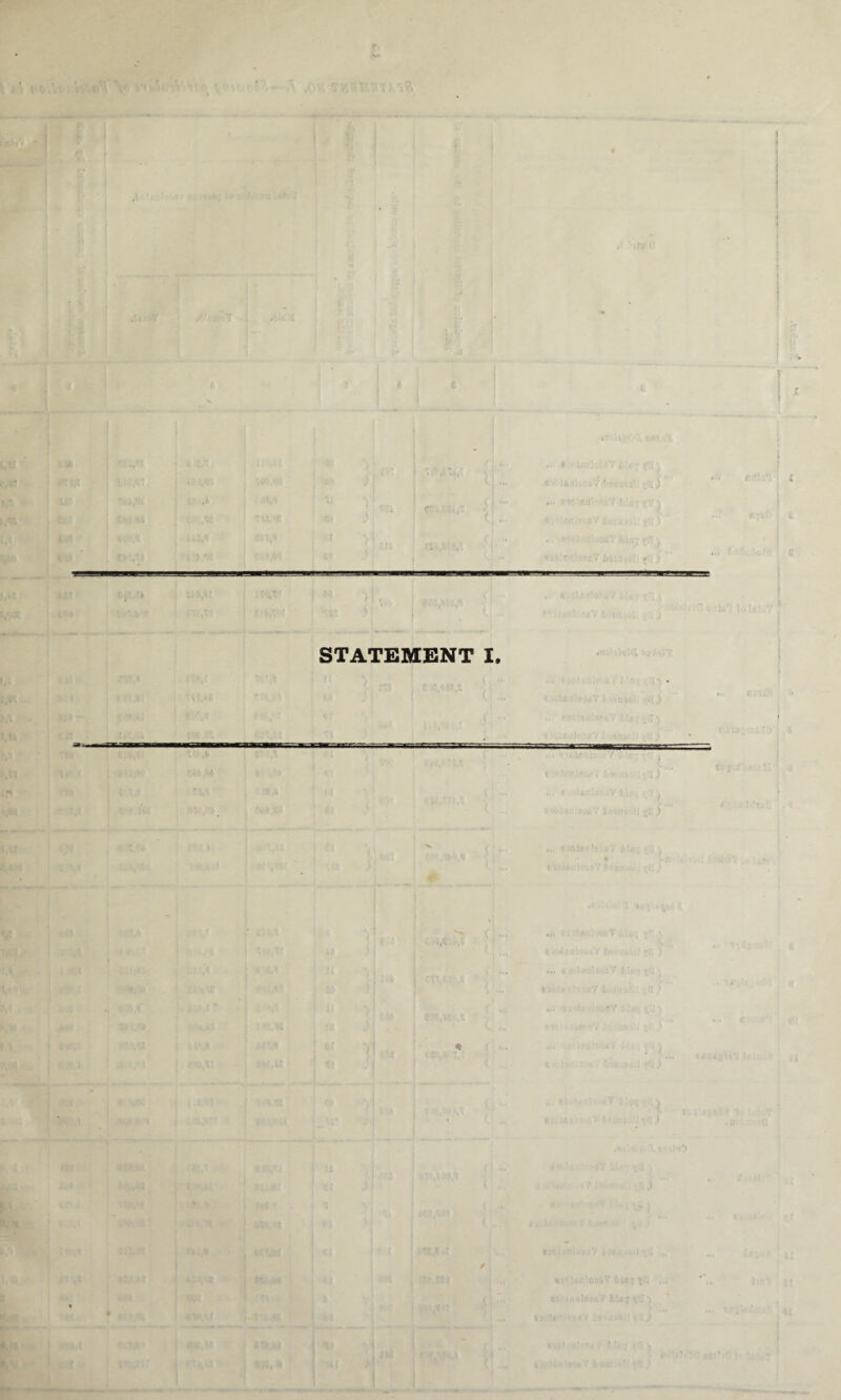 . t STATEMENT I. '