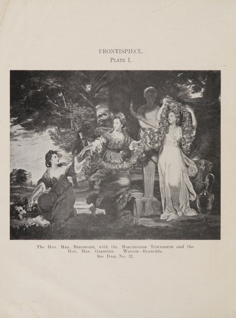 The Hon. Mrs. Brresrorp, with the Hon. Mrs. GARDINER. Marcutonsess ‘TowNSHEND W atson—Reynolds.  