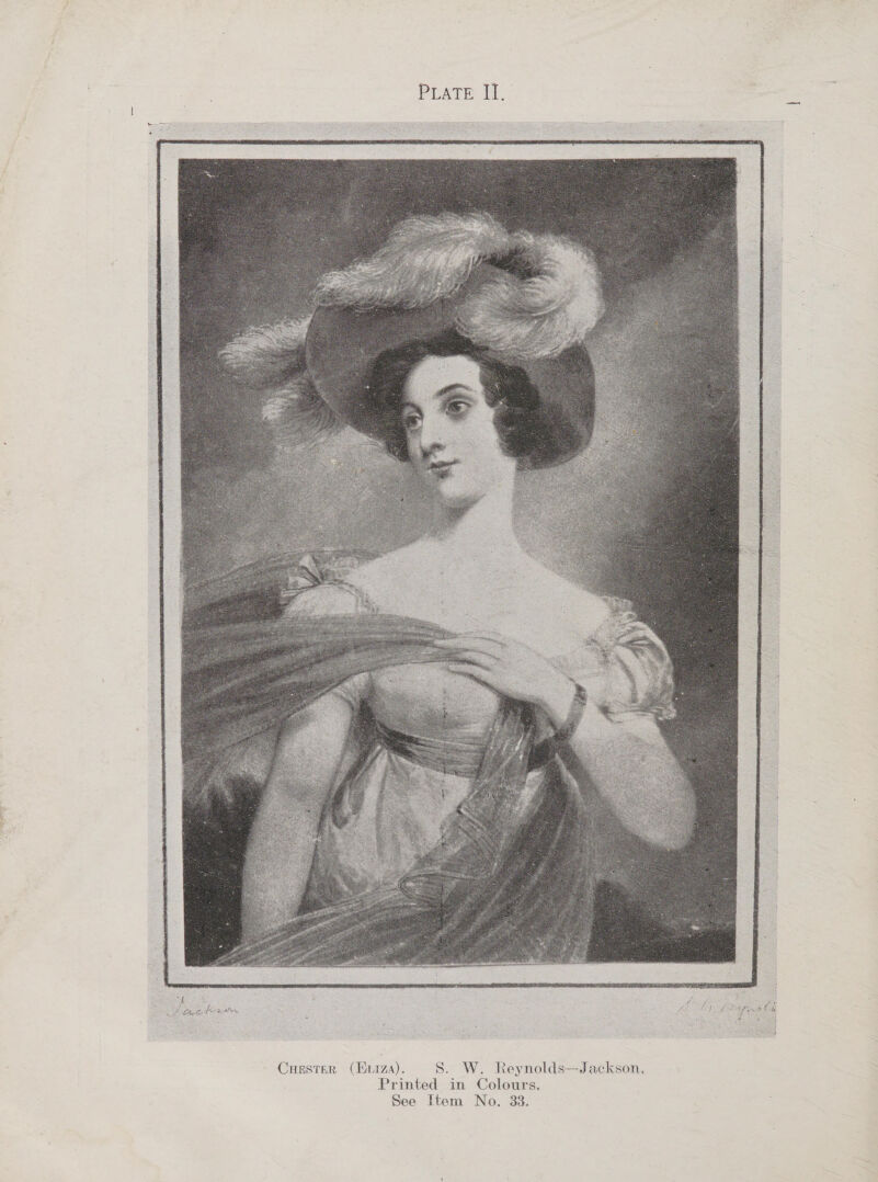    CHESTER (Eintza). Reynolds—Jackson, Printed in Colours.
