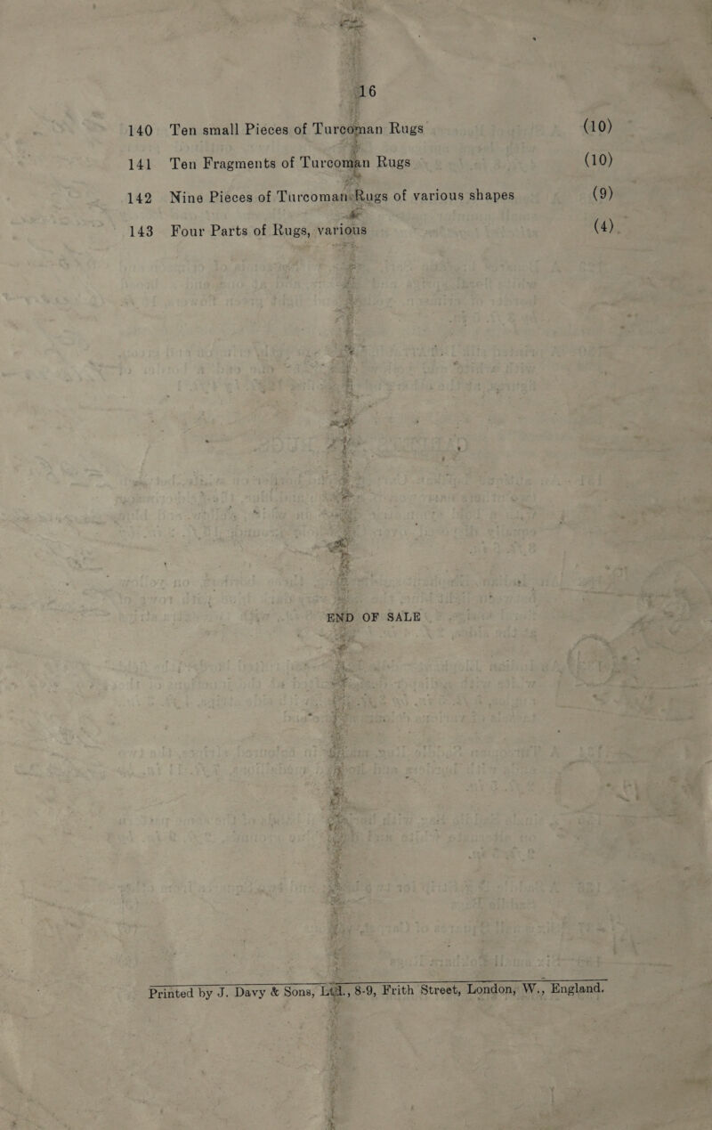 ; eres a3 4 z saa pe i V4 Ten Fragments of Tur _— : sy bast b ia es ie ‘Nine Pieces of Taroom aneRugs eee ea (143 Four Parts: of Ri saat as fa Nenat. cs eR, eye Ave Sao LF Snere ae © Soy Ra, &amp; Or ~r ets a ‘papiod 