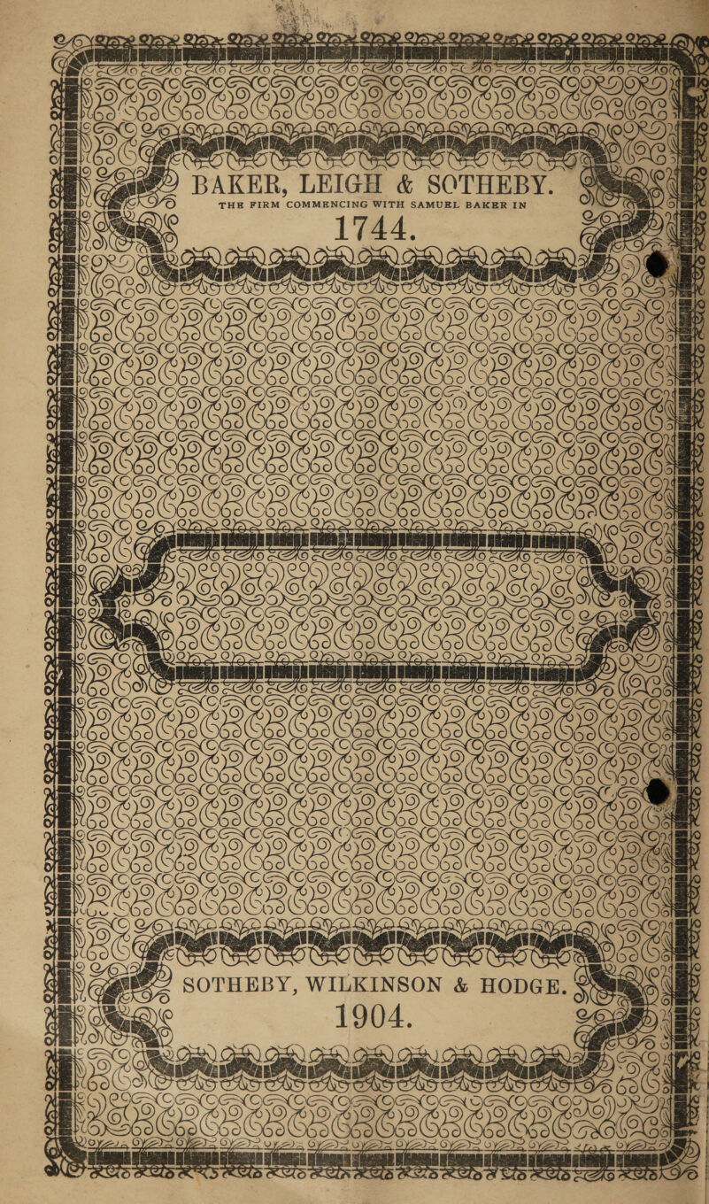ae a } > a cad 5  THE FIRM COMMENCING WITH SAMUEL BAKER IN Si aS 744. = ay it ee 795 a - e ee SSC BEIOROR BELO oe e : OY ie — —— a Ro ty 4 ah i fe 4