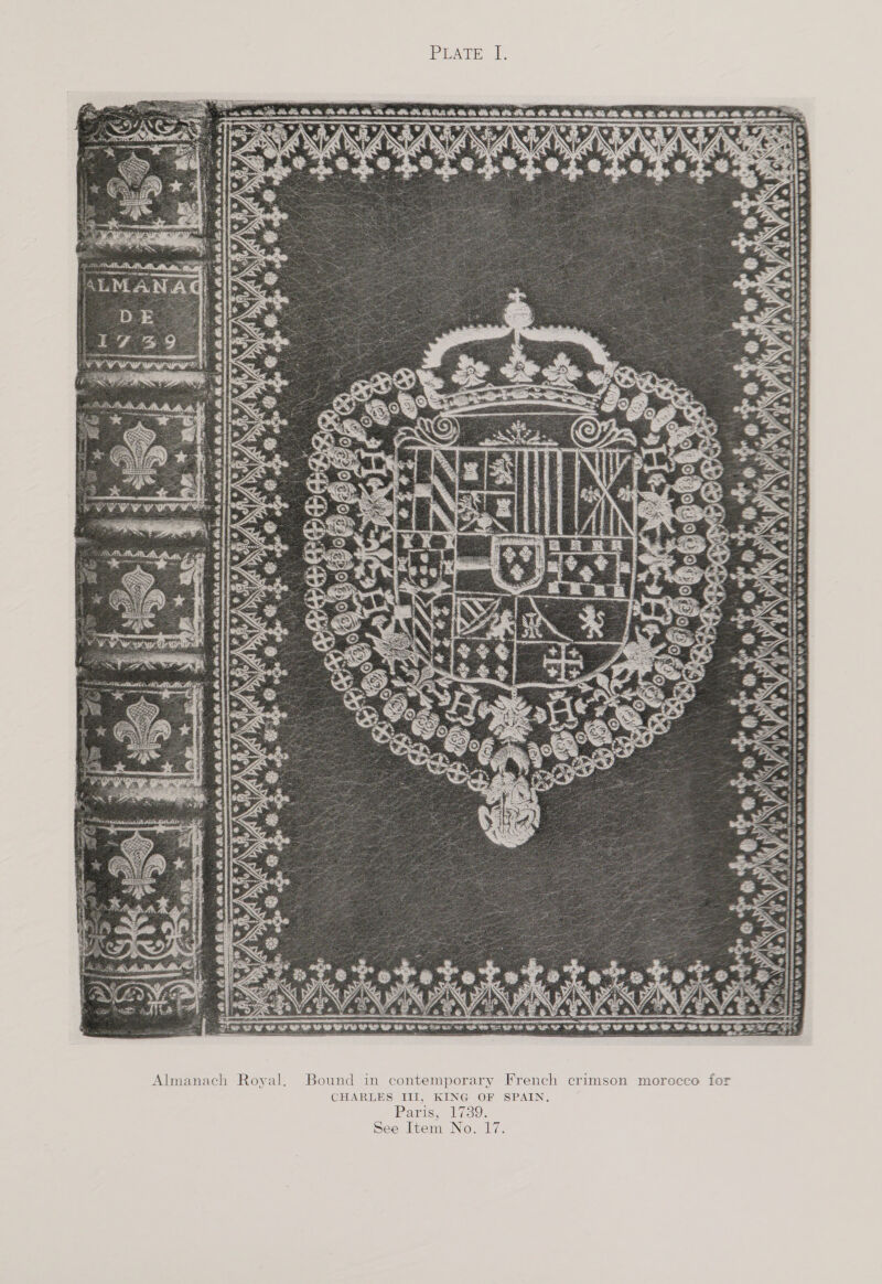 PEAte [ I  r rench crimson morocco fo y I Al “aT in contempotr Bound al. Roy Almanach ENG On SS WuNe S CHARLE X 2 GY . SES) t~} oO ca ae OD ss dis | (aD) Hp) oH Au ie) cv) oD