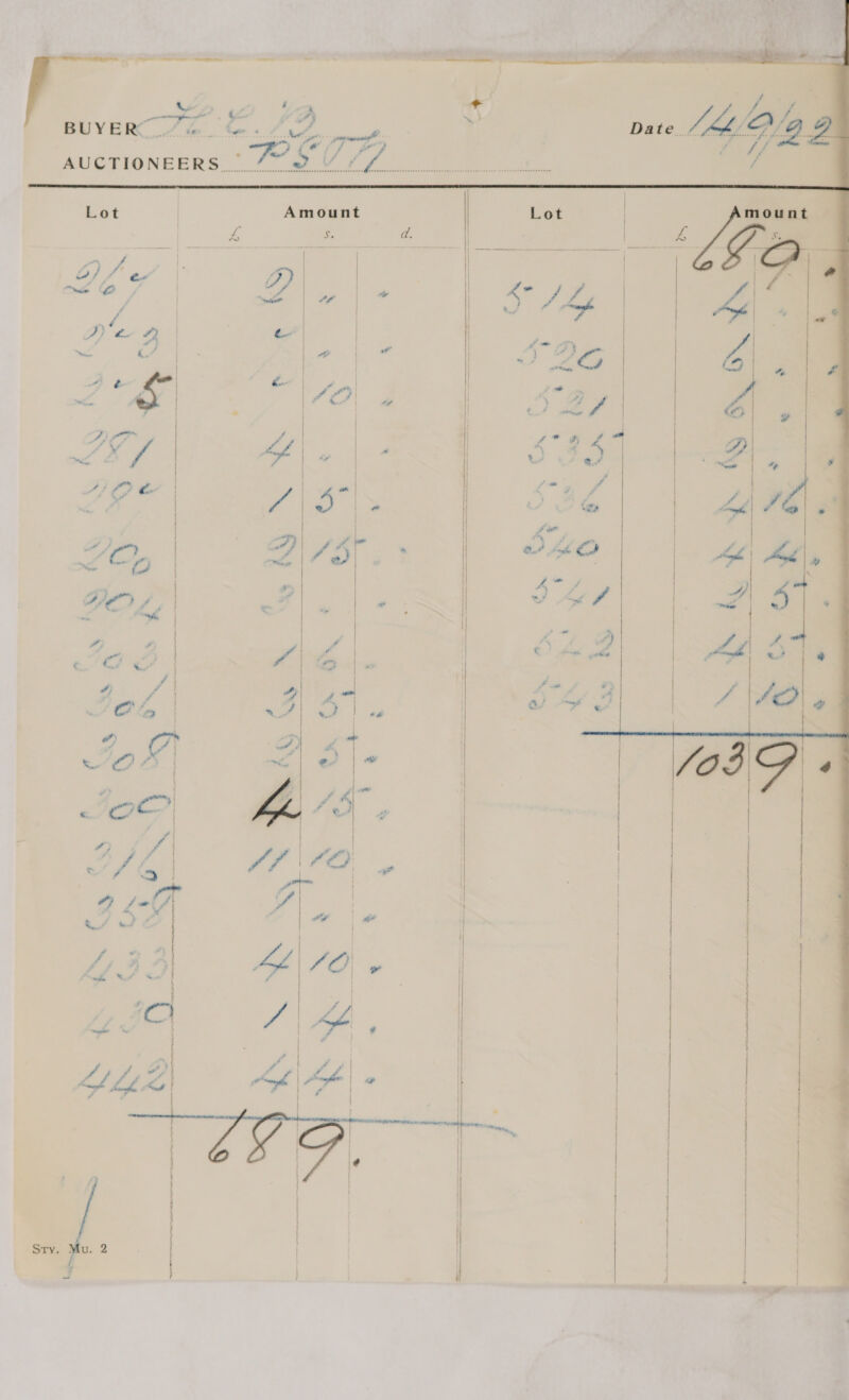 -- AUCTIONEERS 4 w@ + Amount       S. by  ES hoe. ¥     }   