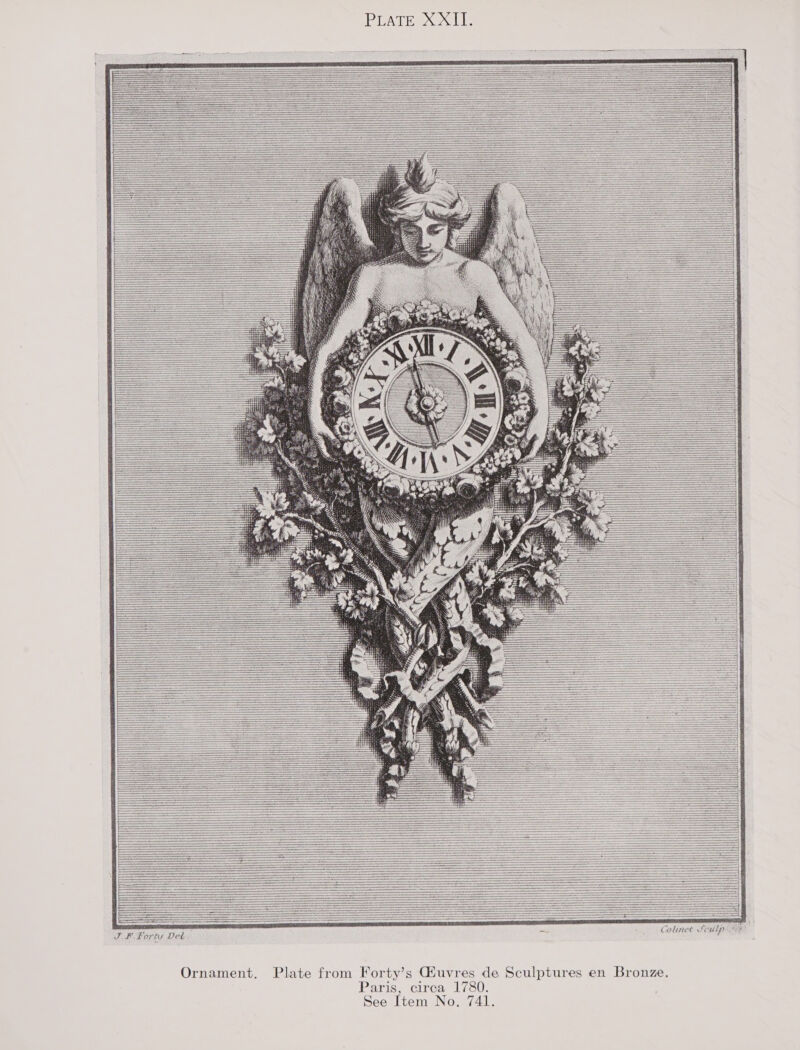                                                                                                                                                                                                                                                                                                                                          bersteeseosnns neat seoO toot EROS ESeOCSOPEEETS ee                                                                                                                                                                                      TF Forty Det : wae , Colinet Soulp eB he OFS ; Ornament. Plate from Forty’s Gfuvres de Sculptures en Bronze. Paris, circa 1780. See Item No. 741.