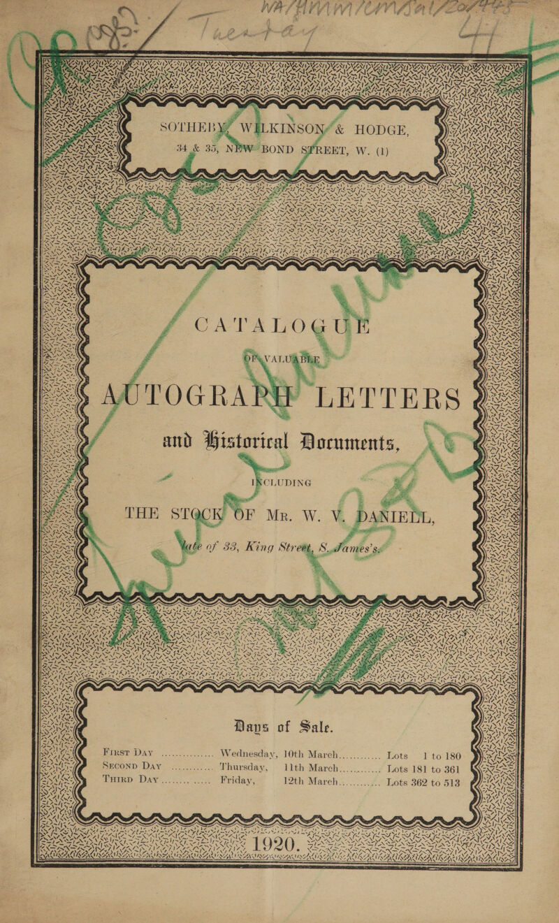 LTUZANT A A Pa NV 2, Nee CANT Gea) y Doreen PU TOMY AVOID WOW KAU NE OATS AY ‘ Zs MASAI ALAN ( Av“ | &lt;4 : Me Nn EV f. \an Ss many St |! aN A Ve : ~yY y~y J Ze E y) Vay y~¥ Yn pps SPN f as Sit Ie. N UNA CTRURY i VSD NN Neel: f fia avy aN SIZ) Y : AN, : 4h tei : y WILKINSON’ &amp; HODGE ? Seated WO? I Ae Wa) lea aa 7 ~Y UN ~\y yay) if roy vi as 2 \4 yy | XN | : x iA \ Pa ne os ‘N AY  . wx = ASE 4, aN 4 vA ! ’ 44h. 4 ( DPN ADA NEN iy MINE t is y “ ‘4 7 Par, INL. S35 at: BNA 76 Nea Sy VN 7, VEN N Fae ! an SENN er, t™- NY pes PERS ONL, i~ NONA ZS NTIS HC N Dans of Sale. Thursday, 11th March............ Lots 181 to 361 Friday, 12th March............ Lots 362 to 513 WZANENEARIANGA  
