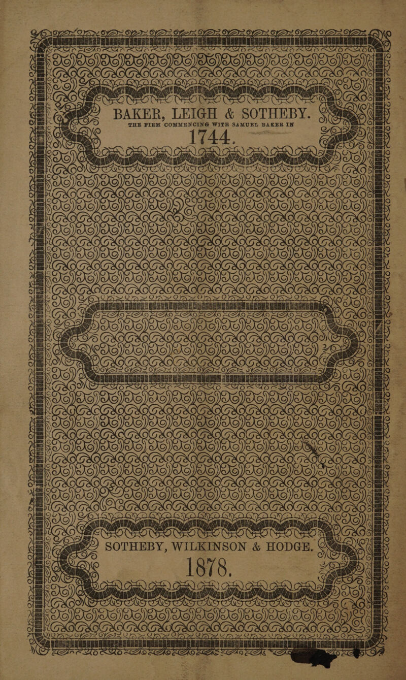 peece mamma, : ee , fon ot A J Pe @@ BAKER, LEIGH &amp; SOTHEBY THE FIRM COMMENCING WITH SAMUEL BAKER IN cs A on  1 oo : lar Scag Z aii = mined si BE ines ust i : OS oe s BE ge) nennnnnd : fee Js oye Qi se Fe) 2 se SS ( ie pate an ve oe bees : ‘Sighs SCRREL eee roy he ae tee OO J Rei LON aca ya Roeteke ye A iige' Bett Set Ba