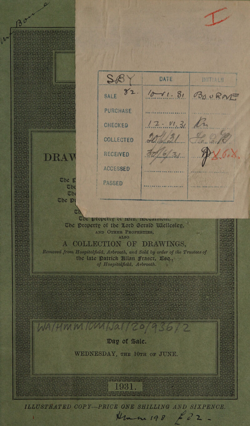 CHECKED COLLECTED RECEIVED ACCESSED PASSED  