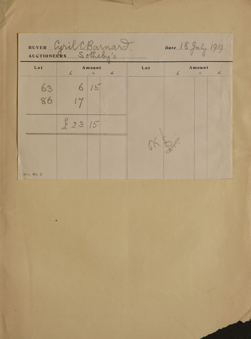 Date... AUCTIONE         nn rrr nr et fe   | oe =: as £ a Ce Se a te) 7 / ma Lea ° = SS ~ = ae * —— = | = ee eee oa 7 Sie nf e *] eS E < At | NO o be  Lot  