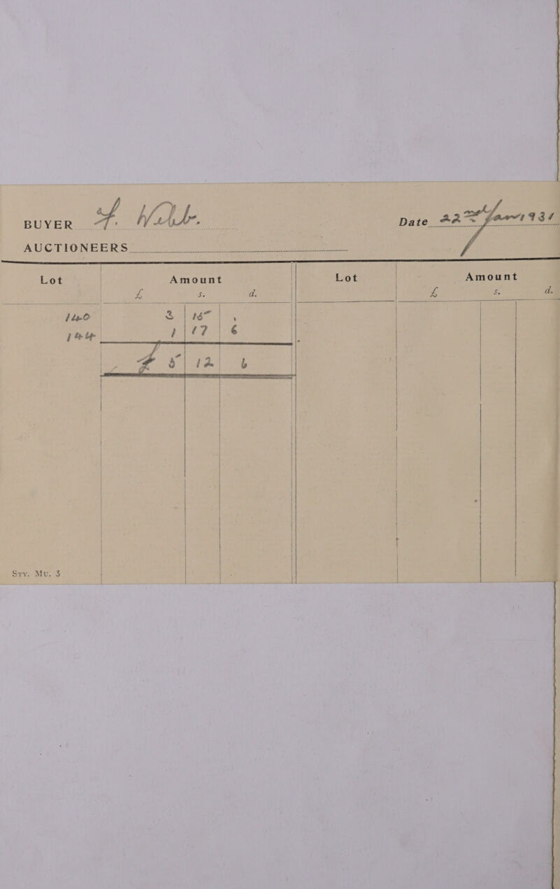  Amount ist fi   sty. MiU.73            